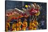 Dragon Dance Performance Celebrating Chinese New Year, City of Iloilo, Philippines-Keren Su-Stretched Canvas