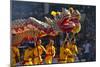 Dragon Dance Performance Celebrating Chinese New Year, City of Iloilo, Philippines-Keren Su-Mounted Photographic Print