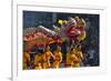 Dragon Dance Performance Celebrating Chinese New Year, City of Iloilo, Philippines-Keren Su-Framed Photographic Print