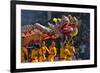 Dragon Dance Performance Celebrating Chinese New Year, City of Iloilo, Philippines-Keren Su-Framed Photographic Print