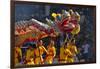 Dragon Dance Performance Celebrating Chinese New Year, City of Iloilo, Philippines-Keren Su-Framed Photographic Print