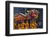 Dragon Dance Performance Celebrating Chinese New Year, City of Iloilo, Philippines-Keren Su-Framed Photographic Print