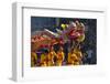 Dragon Dance Performance Celebrating Chinese New Year, City of Iloilo, Philippines-Keren Su-Framed Photographic Print