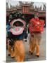 Dragon Dance Performers, Sunday Morning Festival Celebrations, Shengmu Temple, Luerhmen-Christian Kober-Mounted Photographic Print