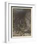 Dragon Fafner-Arthur Rackham-Framed Art Print