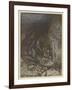 Dragon Fafner-Arthur Rackham-Framed Art Print