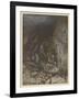 Dragon Fafner-Arthur Rackham-Framed Art Print