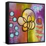 Dragon Fly-Carla Bank-Framed Stretched Canvas