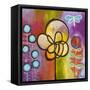 Dragon Fly-Carla Bank-Framed Stretched Canvas