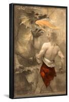 Dragon from Siegfried-null-Framed Art Print