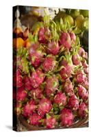 Dragon fruit, Can Duoc Market, Long An Province, Mekong Delta, Vietnam-David Wall-Stretched Canvas