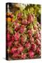 Dragon fruit, Can Duoc Market, Long An Province, Mekong Delta, Vietnam-David Wall-Stretched Canvas