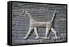 Dragon, glazed bricks, Ishtar Gate, Babylon, Iraq-Vivienne Sharp-Framed Stretched Canvas