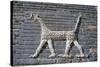 Dragon, glazed bricks, Ishtar Gate, Babylon, Iraq-Vivienne Sharp-Stretched Canvas