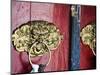 Dragon Head Door Grip, Likir, Ladakh, India-Anthony Asael-Mounted Photographic Print