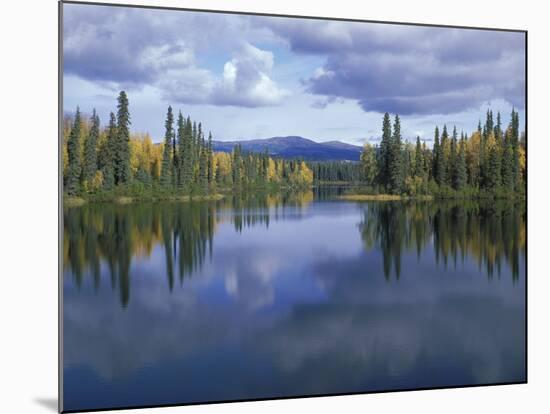 Dragon Lake Yukon Canada-null-Mounted Photographic Print