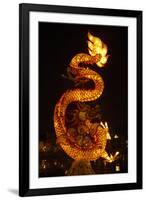 Dragon lantern, Hoi An, Vietnam-David Wall-Framed Premium Photographic Print