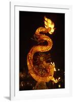 Dragon lantern, Hoi An, Vietnam-David Wall-Framed Photographic Print