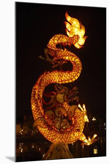 Dragon lantern, Hoi An, Vietnam-David Wall-Mounted Photographic Print