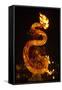 Dragon lantern, Hoi An, Vietnam-David Wall-Framed Stretched Canvas