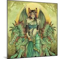 Dragon Queen-Linda Ravenscroft-Mounted Giclee Print