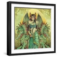 Dragon Queen-Linda Ravenscroft-Framed Premium Giclee Print