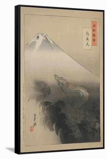 Dragon Rising to the Heavens-Ogata Gekko-Framed Stretched Canvas