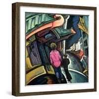 Dragon's Gate, Chinatown, San Francisco, 1986-Alek Rapoport-Framed Giclee Print