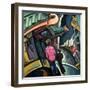 Dragon's Gate, Chinatown, San Francisco, 1986-Alek Rapoport-Framed Giclee Print