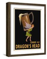 Dragon’s Head Ale-Steve Thomas-Framed Giclee Print