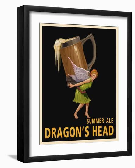 Dragon’s Head Ale-Steve Thomas-Framed Giclee Print