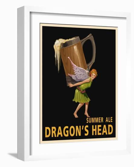 Dragon’s Head Ale-Steve Thomas-Framed Giclee Print