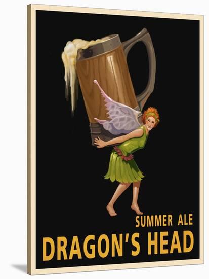 Dragon’s Head Ale-Steve Thomas-Stretched Canvas