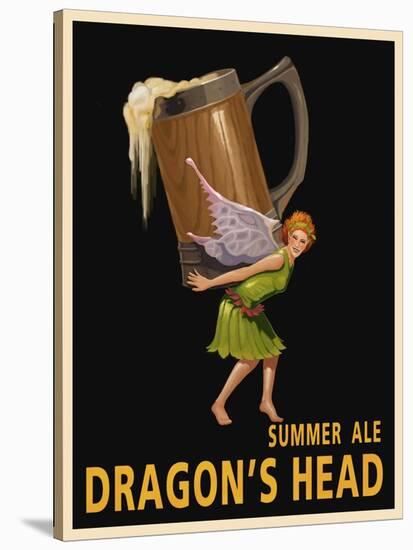 Dragon’s Head Ale-Steve Thomas-Stretched Canvas