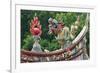 Dragon sculpture on the roof of a temple, Xiamen, Fujian Province, China-Keren Su-Framed Premium Photographic Print