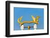 Dragon statue in Golden Temple, Chittagong Division, Bangladesh-Keren Su-Framed Photographic Print