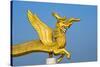 Dragon statue in Golden Temple, Chittagong Division, Bangladesh-Keren Su-Stretched Canvas