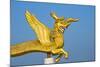 Dragon statue in Golden Temple, Chittagong Division, Bangladesh-Keren Su-Mounted Photographic Print
