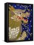 Dragon Tapestry, Bangkok, Thailand, Southeast Asia, Asia-Godong-Framed Stretched Canvas