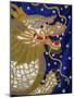 Dragon Tapestry, Bangkok, Thailand, Southeast Asia, Asia-Godong-Mounted Photographic Print