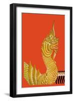 Dragon Temple of Siam-Frank Mcintosh-Framed Art Print