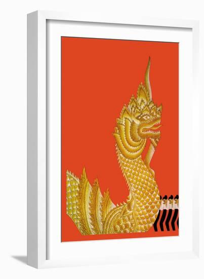 Dragon Temple of Siam-Frank Mcintosh-Framed Art Print