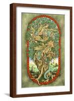 Dragon Tree-Linda Ravenscroft-Framed Giclee Print