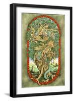 Dragon Tree-Linda Ravenscroft-Framed Giclee Print