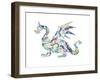 Dragon-Louise Tate-Framed Giclee Print