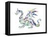 Dragon-Louise Tate-Framed Stretched Canvas