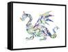 Dragon-Louise Tate-Framed Stretched Canvas