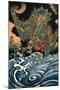 Dragon-Kuniyoshi Utagawa-Mounted Giclee Print