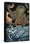 Dragon-Kuniyoshi Utagawa-Framed Stretched Canvas