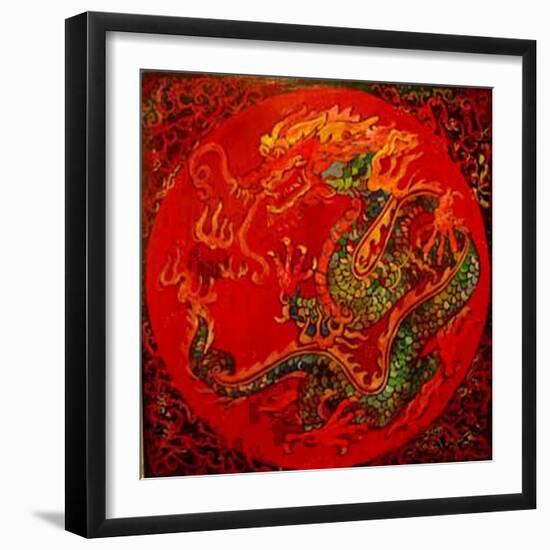 Dragon-Linda Arthurs-Framed Premium Giclee Print